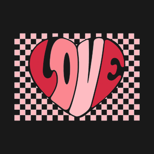 Love Heart Happy Valentines Day T-Shirt
