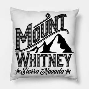 Mount Whitney Pillow