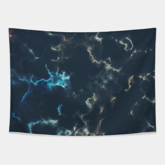 Abstract Galactic Electric Universe Tapestry by thesnowwhyte