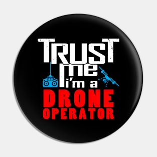 Cool Drone Operator Meme Gift For Drone Lovers Pin