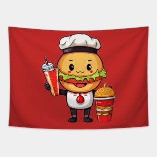 kawaii  junk food T-Shirt cute  funny Tapestry