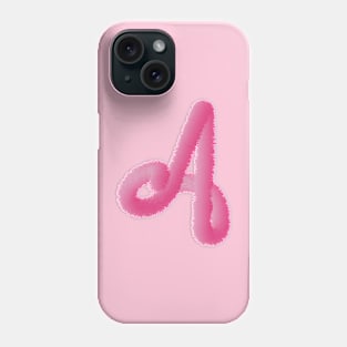 Pink Animal Initials Phone Case