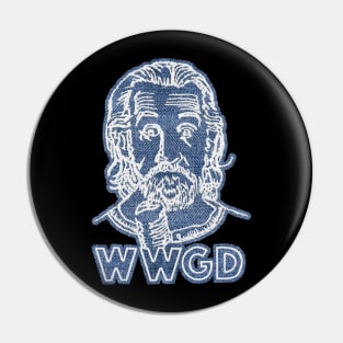 What Would George Do Embroidery Styles Pin