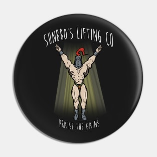 Praise the Gains Pin