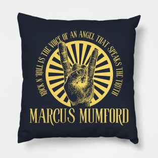 marcus mumford Pillow