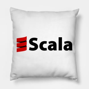 Scala lang logo - programming language Pillow