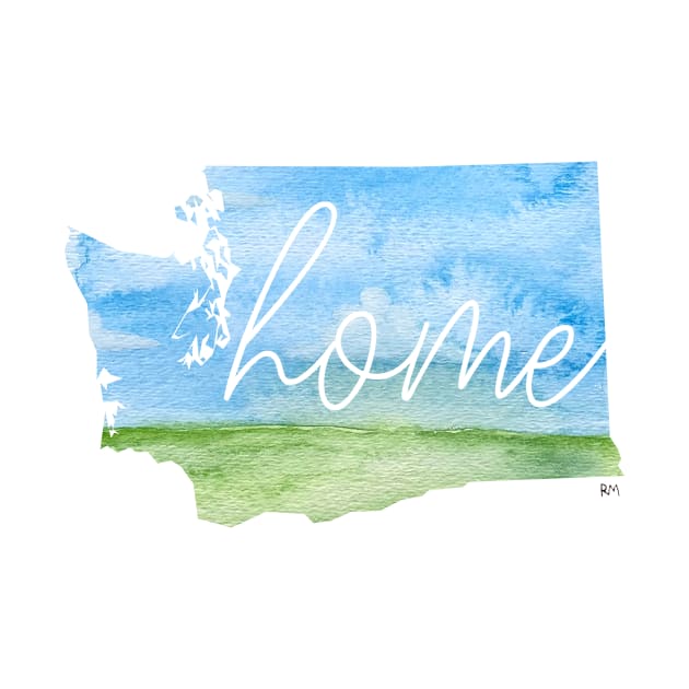 Washington Home State by RuthMCreative