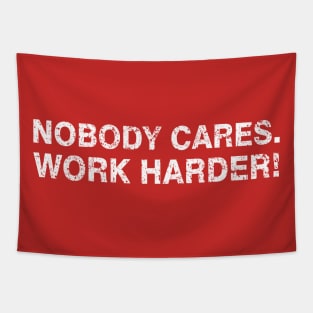 nobody cares fitnes Tapestry