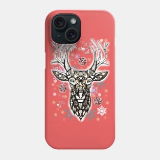 Christmas deer Phone Case