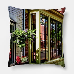 Alexandria VA - King Street Restaurant Pillow