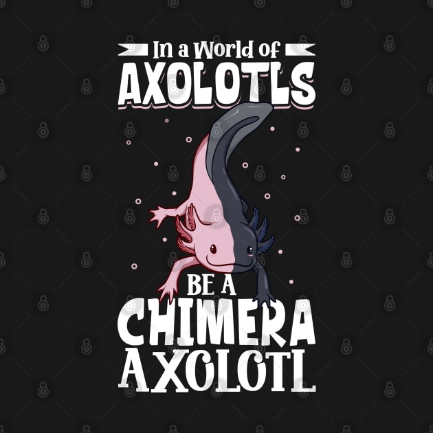 Be a Chimera Axolotl by Modern Medieval Design