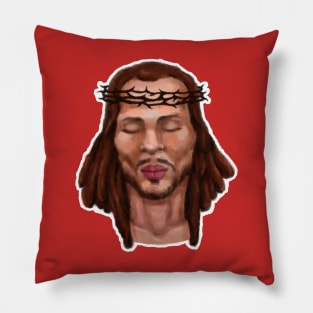 Black Jesus Pillow