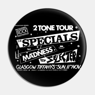 2Tone Tour 1979 Pin