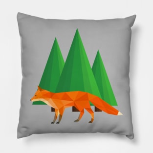 Fox in the Forest Pillow