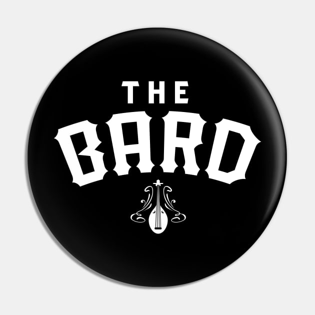 The Bard TRPG Character Class Pin by pixeptional