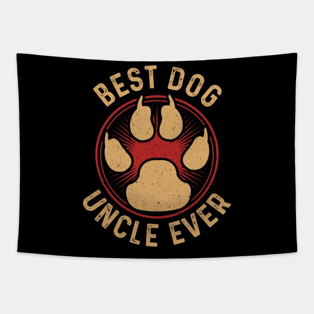 Best Dog Uncle Ever Awesome Dogsitter Family Tapestry by theperfectpresents