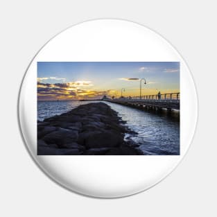 StKilda Breakwater and Pier, StKilda, Victoria, Australia. Pin