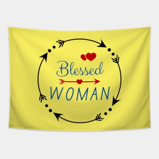 Blessed Woman | Christian Woman Tapestry