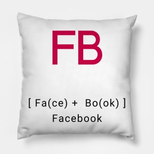 Fb Facebook Pillow