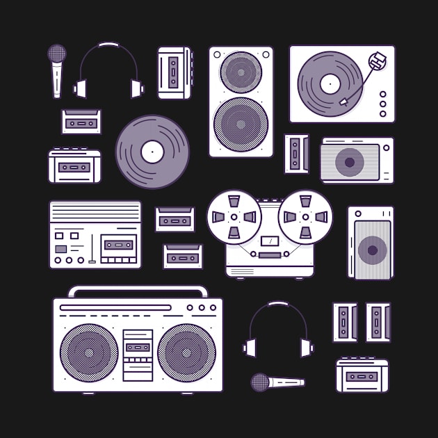 Retro Music Player by edwardechoblue