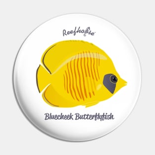 Bluecheek Butterflyfish Pin