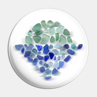 Sea glass - Sunrise Pin