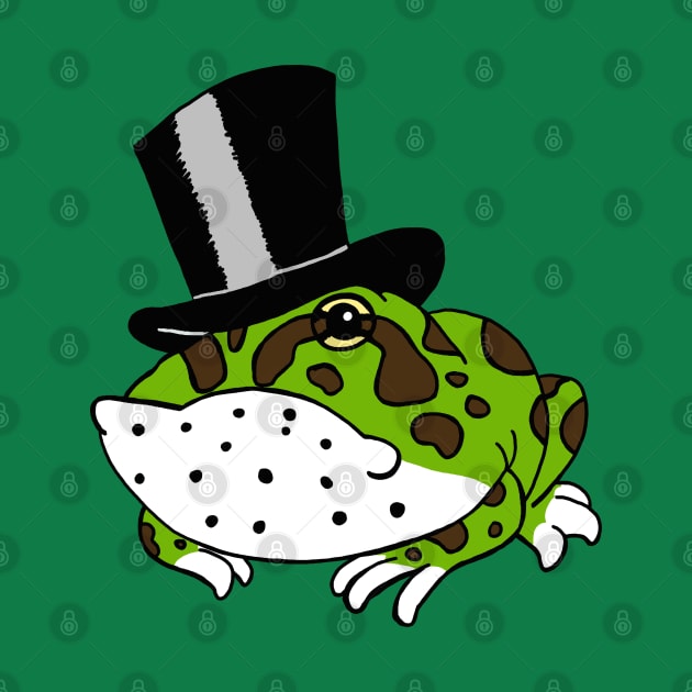 Tophat Pacman Frog by SNK Kreatures