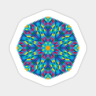 Wish Fulfillment Mandala Wish Granting Mandala Magnet