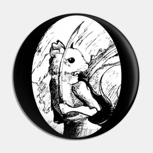 Warrior mouse ink drawing 12/01/24 - vintage medieval fantasy inspired art and designs Pin