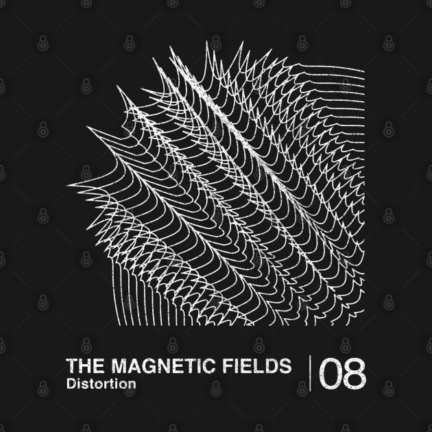 The Magnetic Fields / Minimalist Graphic Fan Artwork Design by saudade
