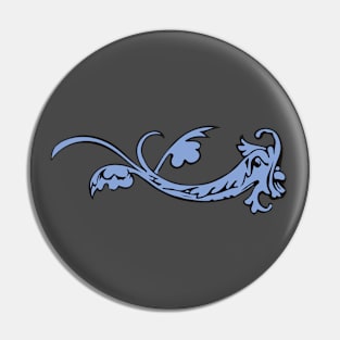 Fish decoration emblem Pin