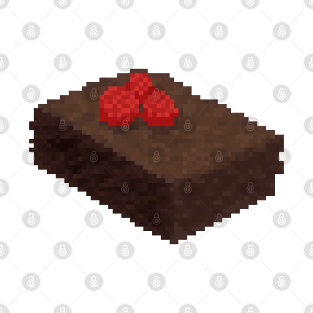 Brownie pixel art by toffany's