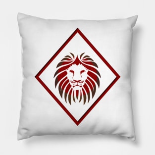 Masai Red Logo Pillow