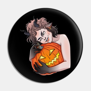 Halloween Faun Pin