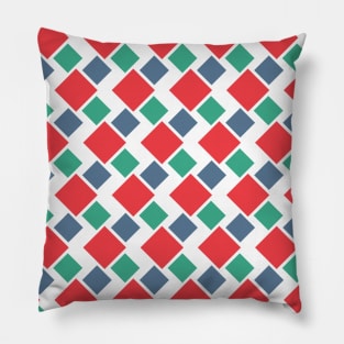 Square Seamless Pattern 006#002 Pillow