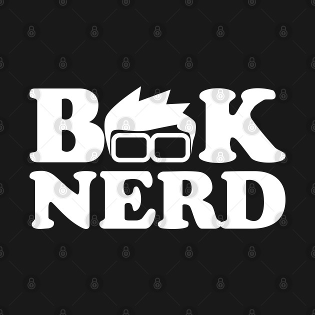 Disover Book nerd with glasses - Book Nerd - T-Shirt