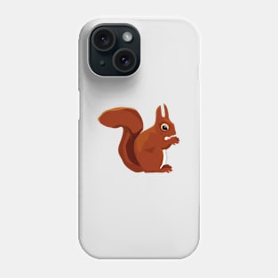 Nibbling Squirrel Phone Case