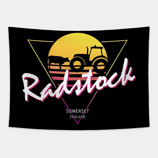 Sunset Radstock Tapestry by Made In Norton