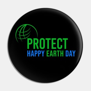 Happy Earth Day Pin