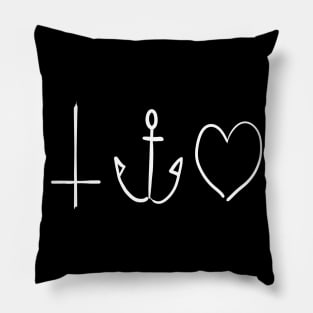 Disbelief, Hope & Love Pillow