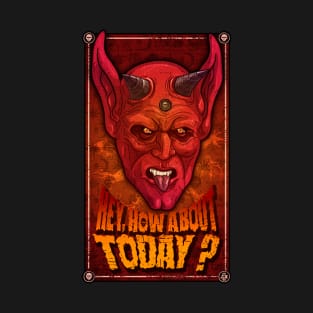 hejk81, Devil, Hey how about today T-Shirt