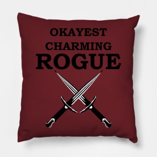 OKAYEST CHARMING ROGUE 5E RPG Class Pillow