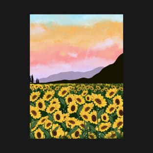 Sunflower field T-Shirt