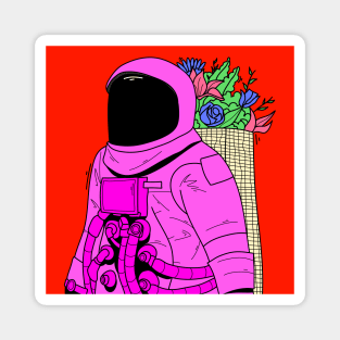 Astronaut Magnet