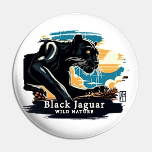 Black Jaguar - WILD NATURE - JAGUAR -8 Pin