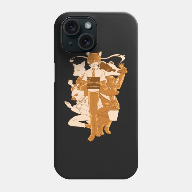 Fox Phone Case by hstewartcrook