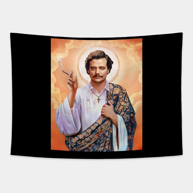 S. Pablo escobar Tapestry by Gedogfx