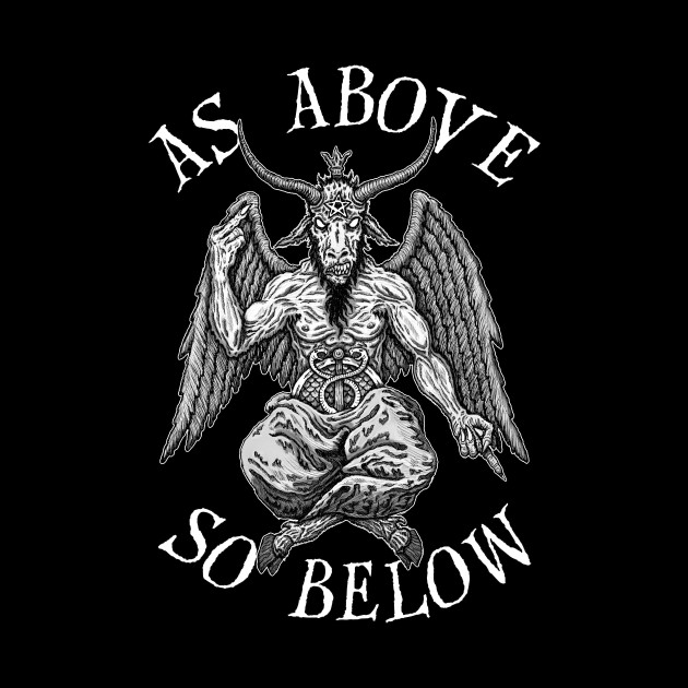As above so below Azhmodai 2019 Baphomet Pillow TeePublic As above so below Azhmodai 2019 Baphomet Pillow TeePublic