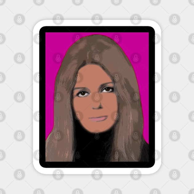 Gloria Steinem Magnet by oryan80