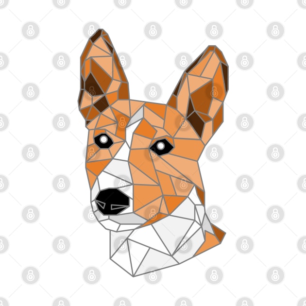 Basenji Stained Glass by inotyler